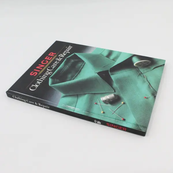 Vintage 1985 Singer Clothing Care & Repair HC Book 