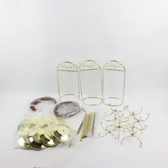 Lot of Assorted Jewelry & Ornament Display Hangers Organizer