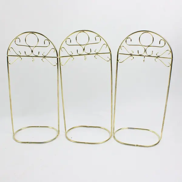 Lot of Assorted Jewelry & Ornament Display Hangers Organizer