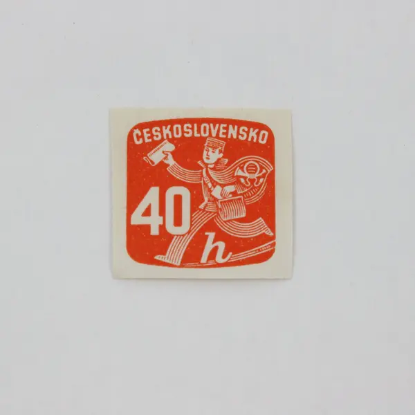 Lot Of 5 Czechoslovakia 1930s 1940s Newspaper Stamps 