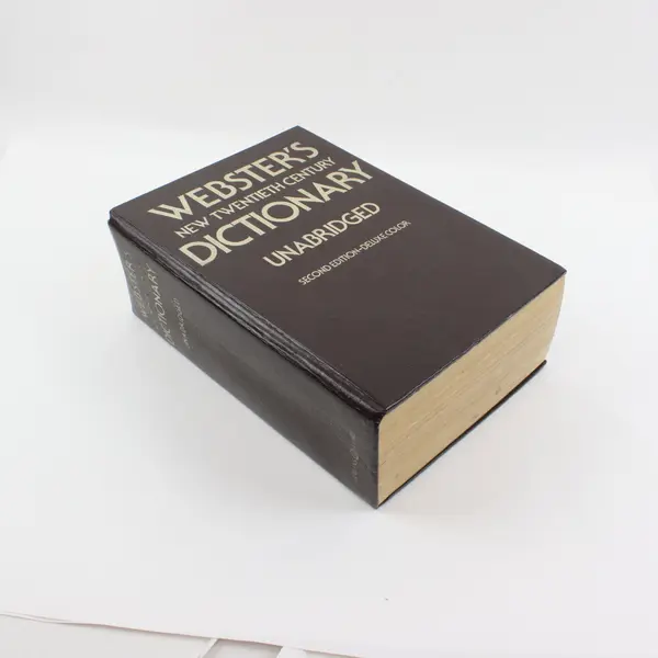 Webster's New Twentieth Century Dictionary Unabridged 2nd Ed Deluxe Color