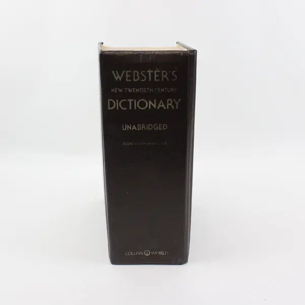 Webster's New Twentieth Century Dictionary Unabridged 2nd Ed Deluxe Color