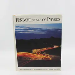 Fundamentals of Physics 4th Edition Hardcover Halliday Resnick Jearl Walker