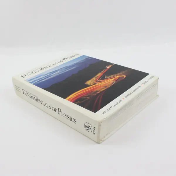 Fundamentals of Physics 4th Edition Hardcover Halliday Resnick Jearl Walker