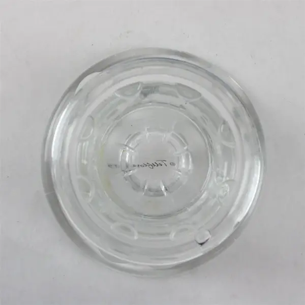 Vintage Teleflora 1985 Baltimore Pear Embossed Glass Candle Holder
