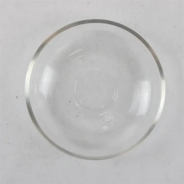 Clear Glass Cup Saucer 3.25in Replacement Dish