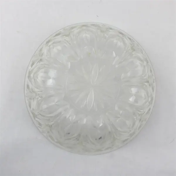 Anchor Hocking Clear Glass MCM Bowl Mid Century Modern 8in