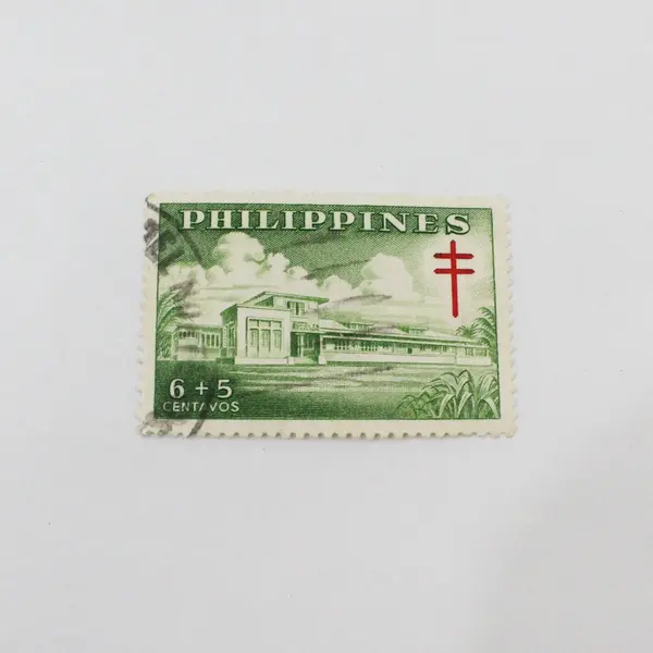 Lot Of 5 Philippines 1960s Anti Tuberculosis Stamps