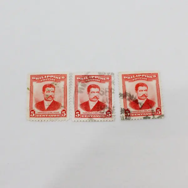  Lot of 7 Philippines 1950s-60s Marcelo del Pilar Manuel Quezon Antonio Luna