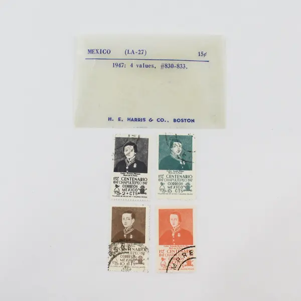 Mexico 1947 Boy Heroes Stamps Set of 4 Used Scott #830-833