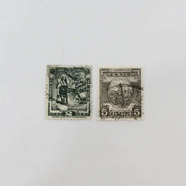Lot Of 5 Mexico 1937 Stamps SC #729-33 Used 