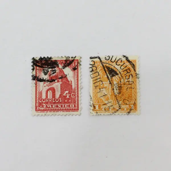 Lot Of 5 Mexico 1937 Stamps SC #729-33 Used 