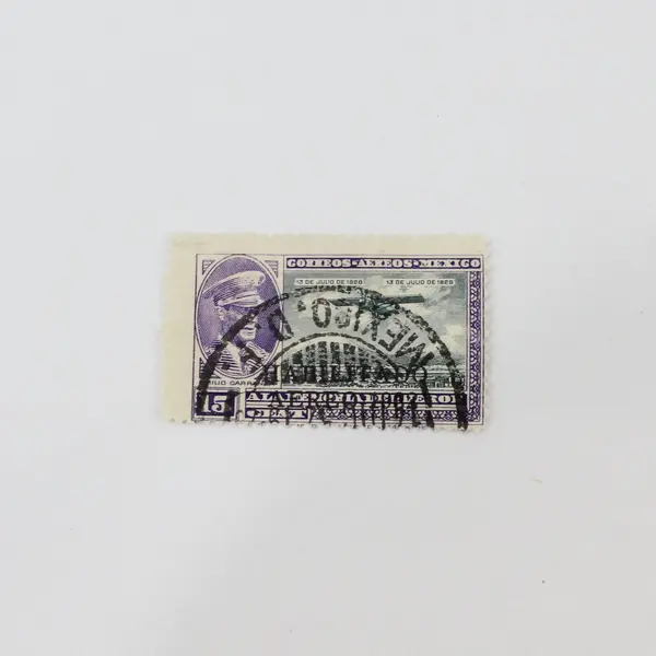 Lot of 9 Mexico Airmail Stamps Used 1928-1950s