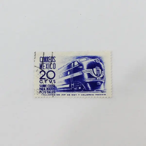 Lot Of 2 Mexico 1940s-1950s Parcel Post Stamps Used
