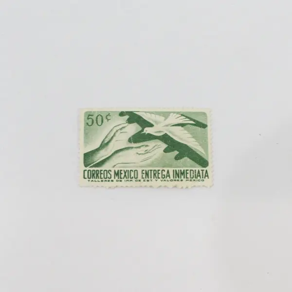 Lot Of 4 Mexico 1930s-1950s Special Delivery Stamps Used