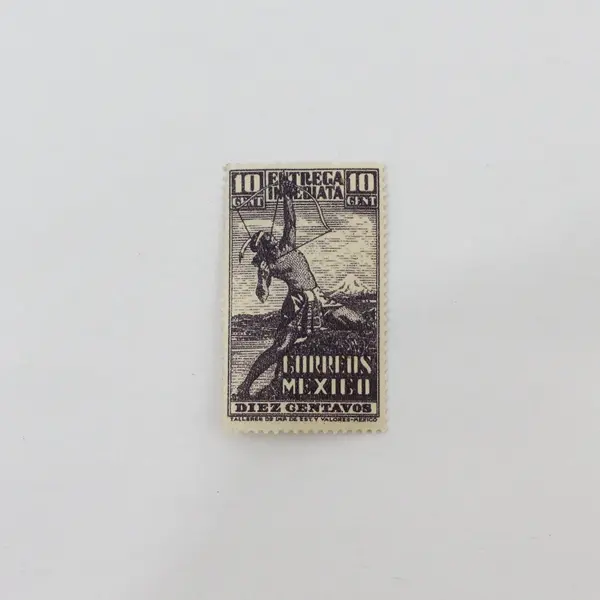 Lot Of 4 Mexico 1930s-1950s Special Delivery Stamps Used