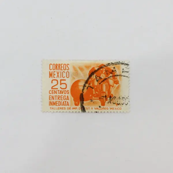 Lot Of 4 Mexico 1930s-1950s Special Delivery Stamps Used