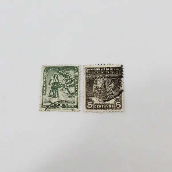 Lot Of 10 Mexico 1930s-1950s Stamps Used