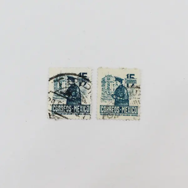 Lot Of 10 Mexico 1920s-1950s Stamps Used