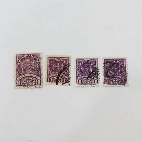 Lot Of 10 Mexico 1920s-1950s Stamps Used