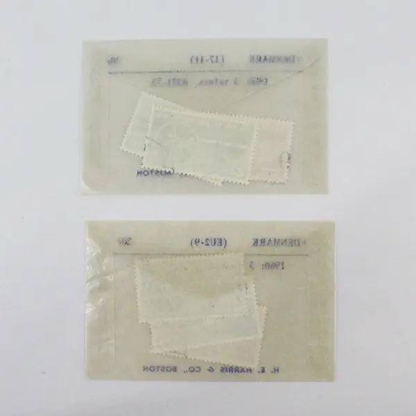 Lot Of 6 Denmark 1960 Agriculture Stamps Used SC #371-73