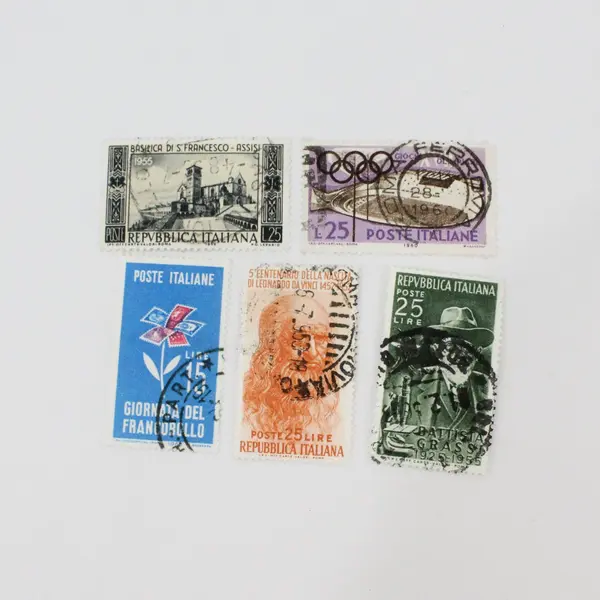 Lot of 22 Italy Used Commemorative Stamps 1950s-1961 Mixed Years