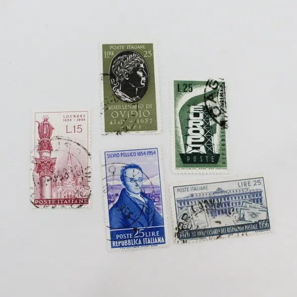 Lot of 22 Italy Used Commemorative Stamps 1950s-1961 Mixed Years
