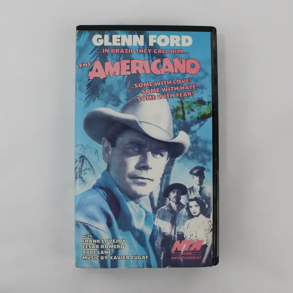 Vintage The Americano VHS Tape 1984, Glenn Ford #V01000