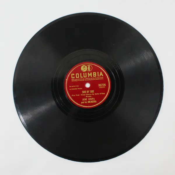 Gene Krupa - Side By Side / Bolero At The Savoy - 10" Shellac Record 