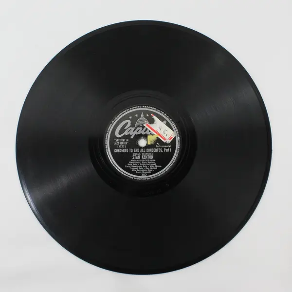 Stan Kenton Concerto to End All Concertos Parts 1&2 Pair Capitol 10in 78RPM