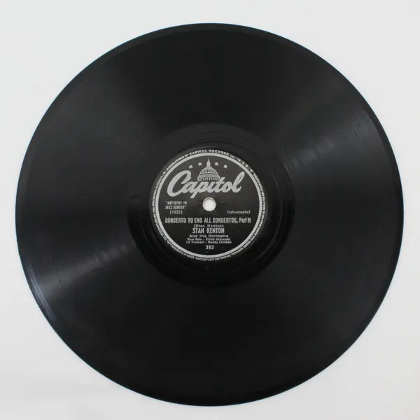 Stan Kenton Concerto to End All Concertos Parts 1&2 Pair Capitol 10in 78RPM