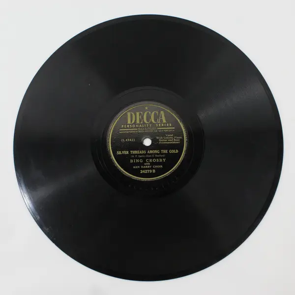 Bing Crosby - Now Is The Hour / Silver Threads Among The Gold - 10" Shellac