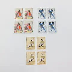 Lot Of 3 China 2002 Wild Birds 4 Stamp Blocks (12 Stamps) MNH