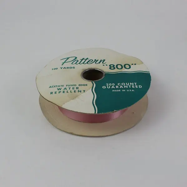 Lot of 4 Satin Ribbon Spools 2 McGinley Pink Lavender Purple White 100 Yds Each