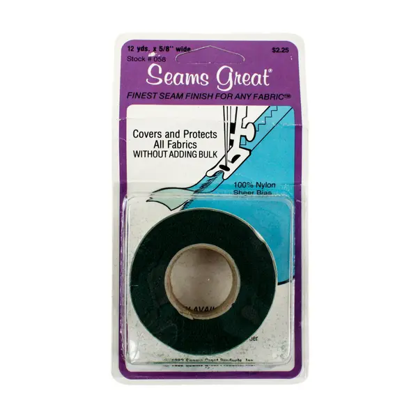 Lot of 5 Seams Great & Dritz Stitch Witchery Nylon and Fusible Web Rolls