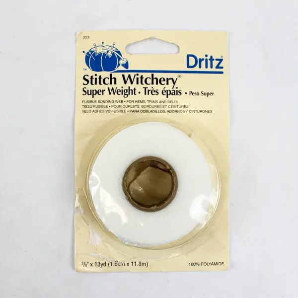 Lot of 5 Seams Great & Dritz Stitch Witchery Nylon and Fusible Web Rolls