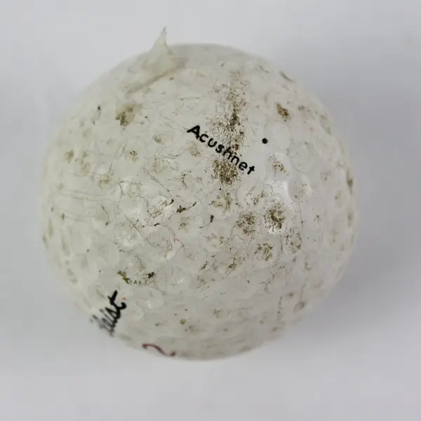 3 Used Titleist Golf Balls Mixed Lot Pro V1x Acushnet DT Practice