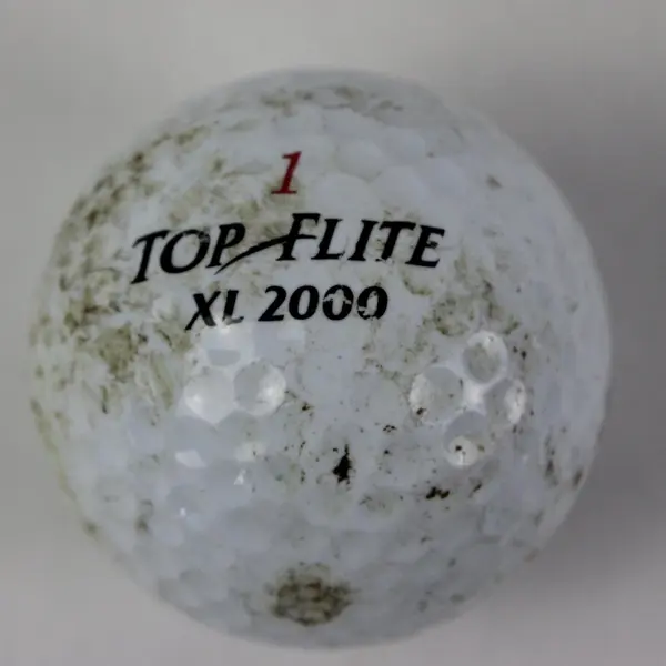 Lot of 3 Top Flite XL White Golf Balls
