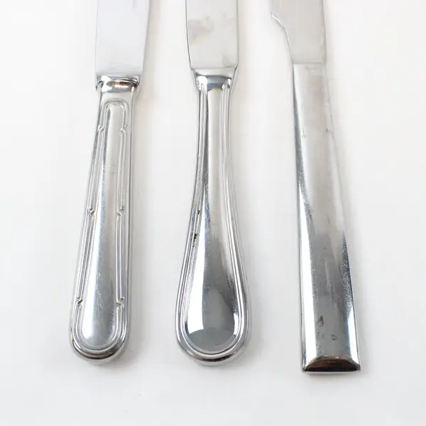 Lot of 4 Mixed Brand Butter Knives Used Flatware Kitchen Dining