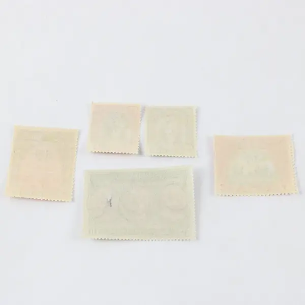 Set Of 5 Pakistan Bahawalpur 1948 Stamps SC #3 #2 #6 #8 #15 Mint Hinged