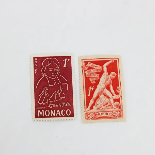 Lot Of 7 Monaco 1948-1956 Stamps Mint Hinged 