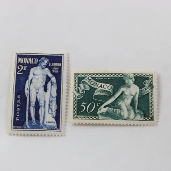 Lot Of 7 Monaco 1948-1956 Stamps Mint Hinged 