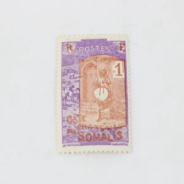 Lot Of 4 French Somali Coast 1915-1933 Stamps SC #92 #96 #80-81 MH