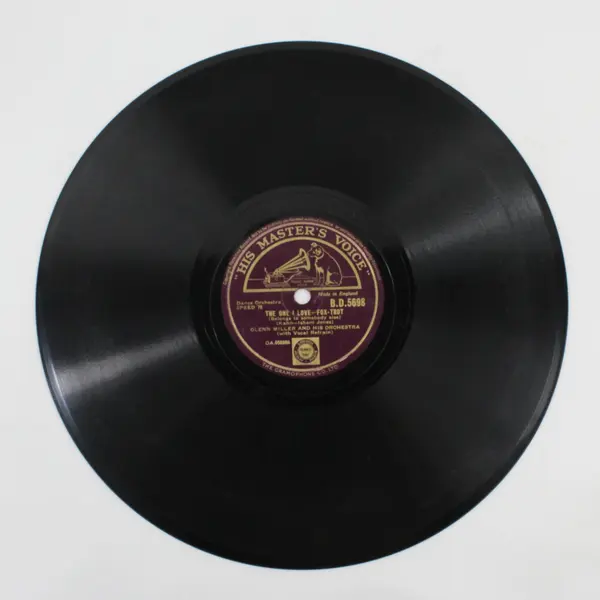 Glenn Miller Orchestra HMV BD.5698 78 RPM Perfidia / The One I Love