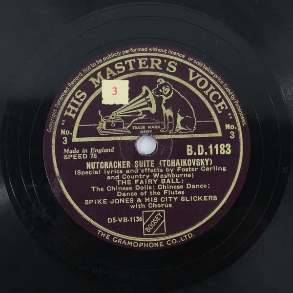 Spike Jones & His City Slickers Nutcracker Suite 10" Shellac Record