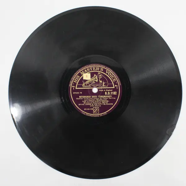 Spike Jones & His City Slickers Nutcracker Suite 78 RPM HMV BD.1182