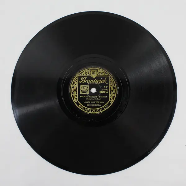 Brunswick 78 RPM Shellac 10" Record Lionel Hampton Beulah's Boogie 03784-A/B