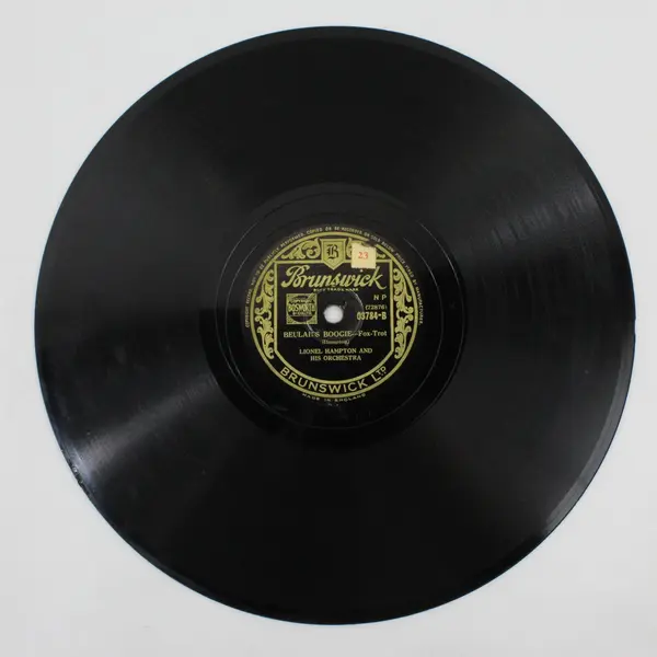 Brunswick 78 RPM Shellac 10" Record Lionel Hampton Beulah's Boogie 03784-A/B