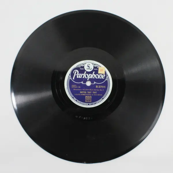 Louis Armstrong Parlophone R2704 78 Hotter Than That/That's When I'll Come Back