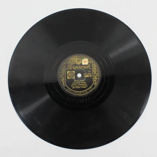 Hoagy Carmichael Star Dust/ Old Man Harlem 10" Shellac Record 